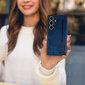 RAZOR Leather - Samsung Galaxy S23 Ultra, sininen hinta ja tiedot | Puhelimen kuoret ja kotelot | hobbyhall.fi
