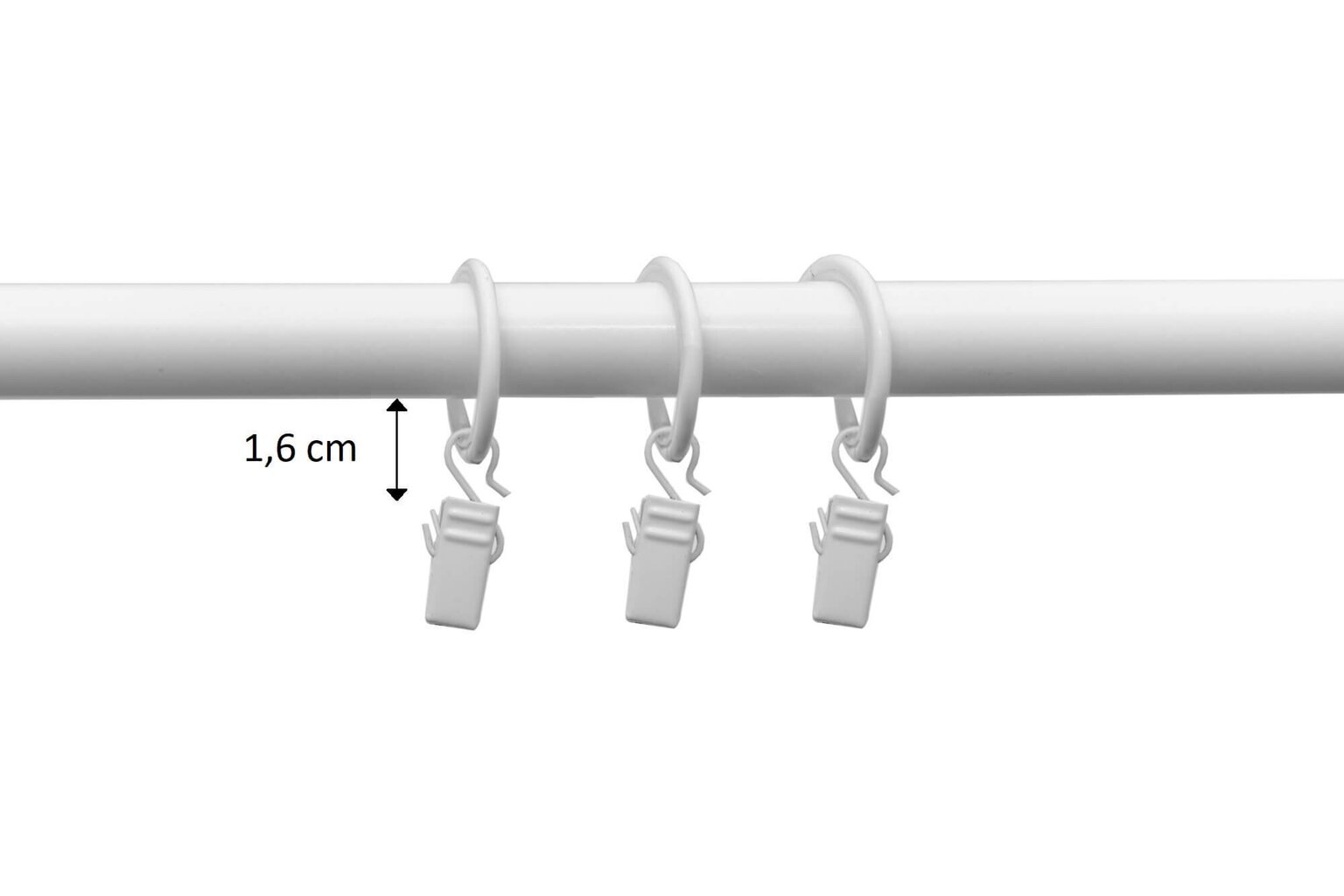 Yksittäinen verhotanko Olimp 150 cm hinta ja tiedot | Verhotangot | hobbyhall.fi