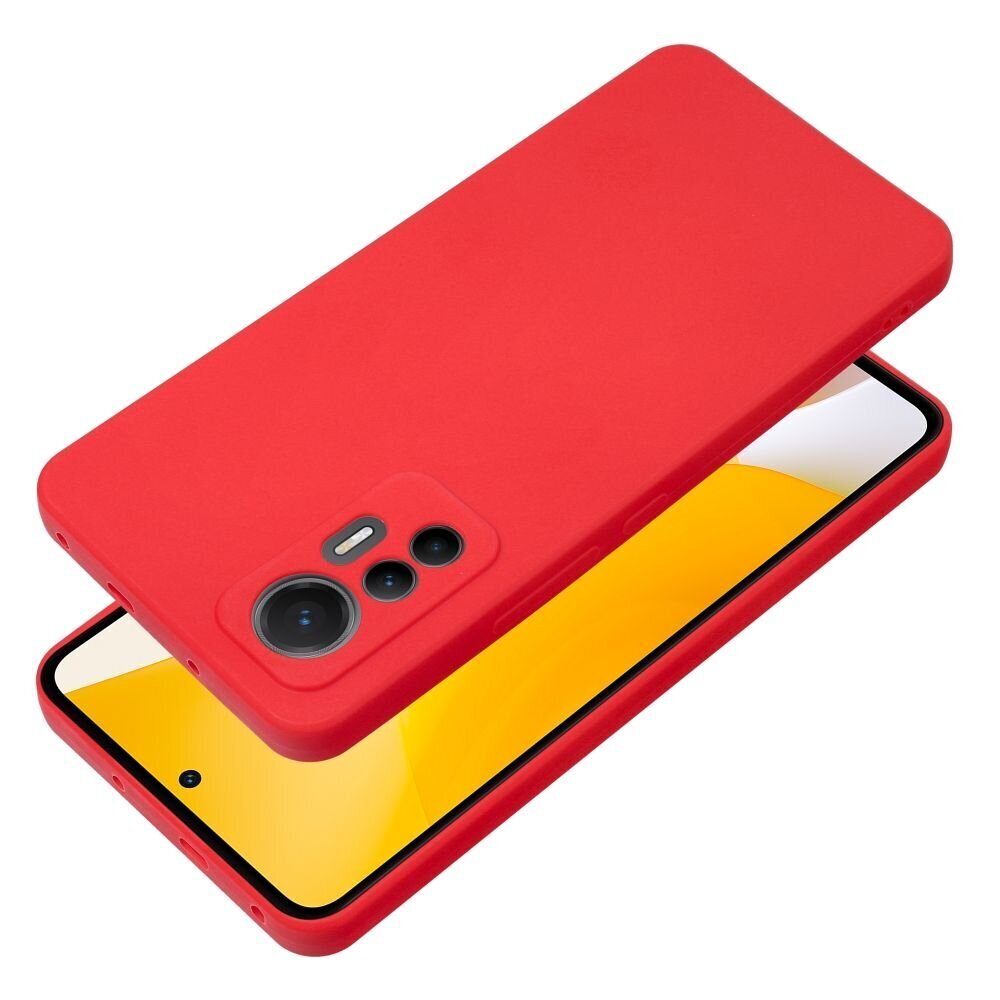 SOFT - XIAOMI Redmi NOTE 12 5G, punainen hinta ja tiedot | Puhelimen kuoret ja kotelot | hobbyhall.fi