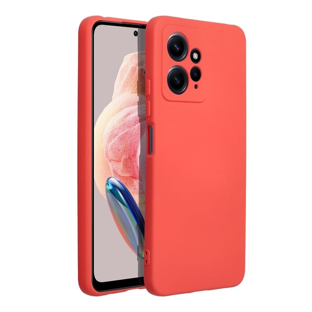 Silicone - Xiaomi Redmi Note 12 4G, oranssi hinta ja tiedot | Puhelimen kuoret ja kotelot | hobbyhall.fi