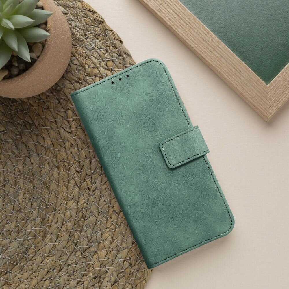 Puhelinkuori Tender Book - Xiaomi Redmi Note 12 4G, vihreä hinta ja tiedot | Puhelimen kuoret ja kotelot | hobbyhall.fi