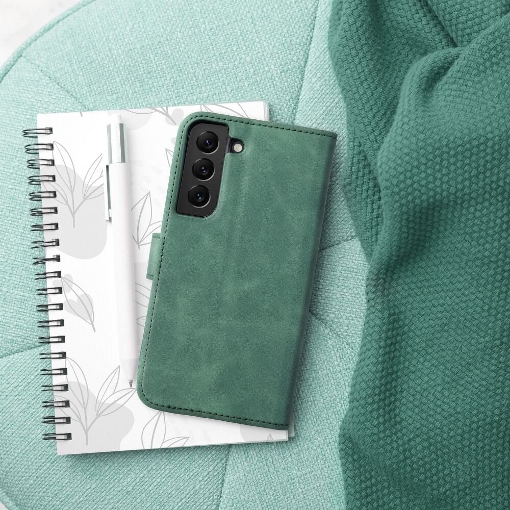 Puhelinkuori Tender Book - Xiaomi Redmi Note 12 Pro 5G, vihreä hinta ja tiedot | Puhelimen kuoret ja kotelot | hobbyhall.fi