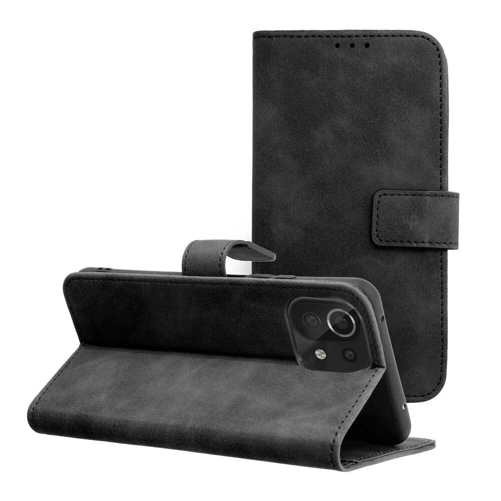 Puhelinkuori Tender Book - Xiaomi Redmi Note 12 Pro Plus 5G, musta hinta ja tiedot | Puhelimen kuoret ja kotelot | hobbyhall.fi