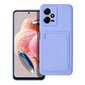 Puhelimen suojakuori CARD - Xiaomi Redmi NOTE 12 5G, violetti hinta ja tiedot | Puhelimen kuoret ja kotelot | hobbyhall.fi