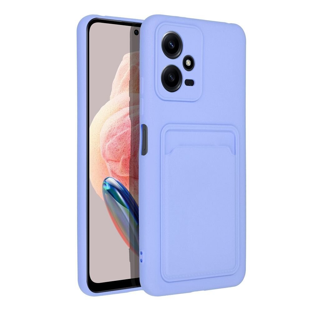 Puhelimen suojakuori CARD - Xiaomi Redmi NOTE 12 5G, violetti hinta ja tiedot | Puhelimen kuoret ja kotelot | hobbyhall.fi