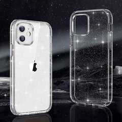 Crystal Glitter - Samsung Galaxy S22, läpinäkyvä hinta ja tiedot | Hybrid Armor Puhelimet, älylaitteet ja kamerat | hobbyhall.fi