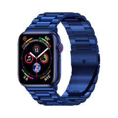 Apple Watch Teräsranneke – Sininen 38/40/41mm hinta ja tiedot | Älykellojen ja aktiivisuusrannekkeiden lisätarvikkeet | hobbyhall.fi