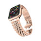 Apple Watch Jubilee Teräsranneke – Vaaleanpunainen kulta 42/44/45mm hinta ja tiedot | Älykellojen ja aktiivisuusrannekkeiden lisätarvikkeet | hobbyhall.fi