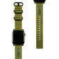 UAG NATO Apple Watch Strap – Olive 38/40/41mm hinta ja tiedot | Älykellojen ja aktiivisuusrannekkeiden lisätarvikkeet | hobbyhall.fi