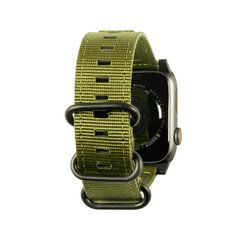 UAG NATO Apple Watch Strap – Olive 38/40/41mm hinta ja tiedot | Älykellojen ja aktiivisuusrannekkeiden lisätarvikkeet | hobbyhall.fi