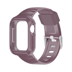 Apple Watch Armour rannekoru – Tummanpunainen 44mm hinta ja tiedot | Älykellojen ja aktiivisuusrannekkeiden lisätarvikkeet | hobbyhall.fi