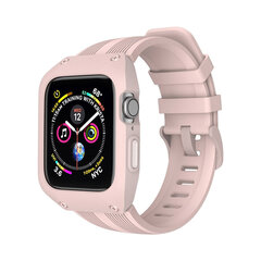 Apple Watch PROTECT rannekoru – Vaaleanpunainen 40mm hinta ja tiedot | Älykellojen ja aktiivisuusrannekkeiden lisätarvikkeet | hobbyhall.fi
