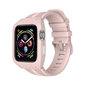 Apple Watch PROTECT rannekoru – Vaaleanpunainen 44mm hinta ja tiedot | Älykellojen ja aktiivisuusrannekkeiden lisätarvikkeet | hobbyhall.fi