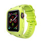 Apple Watch PROTECT rannekoru – Neonvihreä 40mm hinta ja tiedot | Älykellojen ja aktiivisuusrannekkeiden lisätarvikkeet | hobbyhall.fi
