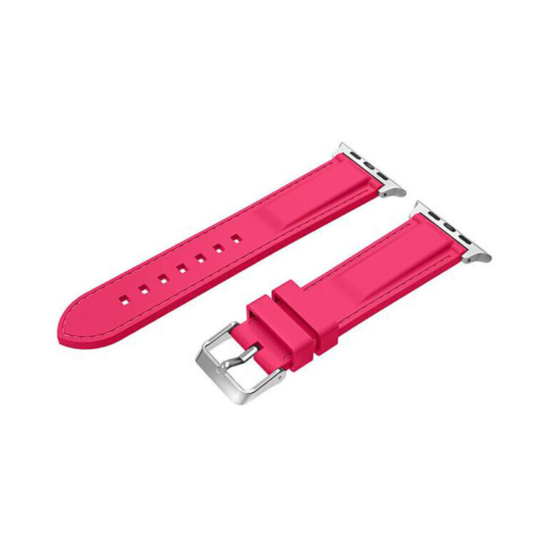 Silk Apple Watch Silikoniranneke – Vaaleanpunainen 38/40/41mm hinta ja tiedot | Älykellojen ja aktiivisuusrannekkeiden lisätarvikkeet | hobbyhall.fi
