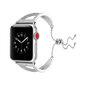 Apple Watch Diamond Cuff – Hopea 38/40/41mm hinta ja tiedot | Älykellojen ja aktiivisuusrannekkeiden lisätarvikkeet | hobbyhall.fi