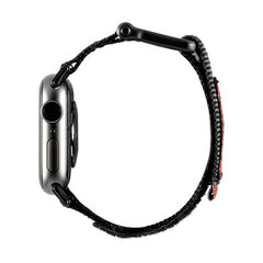 UAG Active Apple Watch Strap – Musta 38/40/41mm hinta ja tiedot | Älykellojen ja aktiivisuusrannekkeiden lisätarvikkeet | hobbyhall.fi