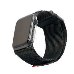 UAG Active Apple Watch Strap – Musta 38/40/41mm hinta ja tiedot | Älykellojen ja aktiivisuusrannekkeiden lisätarvikkeet | hobbyhall.fi
