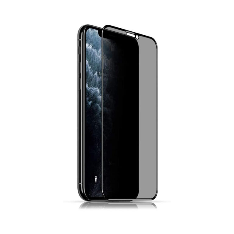 Anti-Spy Näytönsuoja 10D karkaistua lasia iPhone 11 Pro Max/Xs Max (6,5″) hinta ja tiedot | Näytönsuojakalvot ja -lasit | hobbyhall.fi