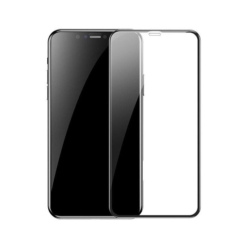 Näytönsuoja 10D karkaistua lasia iPhone Xs Max (6,5″) hinta ja tiedot | Näytönsuojakalvot ja -lasit | hobbyhall.fi