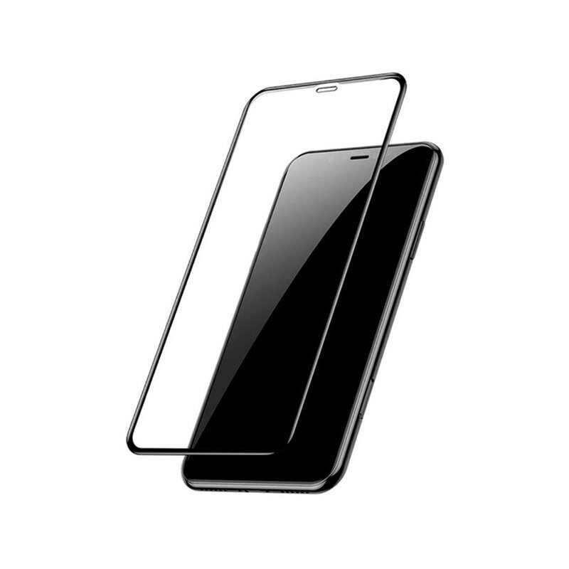 Näytönsuoja 10D karkaistua lasia iPhone Xs Max (6,5″) hinta ja tiedot | Näytönsuojakalvot ja -lasit | hobbyhall.fi