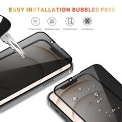 Anti-Spy Näytönsuoja 10D karkaistua lasia iPhone 13 Pro Max (6,7″) hinta ja tiedot | Näytönsuojakalvot ja -lasit | hobbyhall.fi