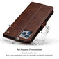 iPhone 13 Pro Max (6.7″) XIX lompakkokotelo – Punainen hinta ja tiedot | Puhelimen kuoret ja kotelot | hobbyhall.fi