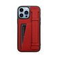 ZILLIONAIRE iPhone 13 Pro Max (6,7″) Pebbled Finger Pocket nahkainen suojakuori – Punainen hinta ja tiedot | Puhelimen kuoret ja kotelot | hobbyhall.fi