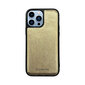 ZILLIONAIRE iPhone 13 Pro Max (6,7″) Pebbled nahkainen suojakuori – Kulta hinta ja tiedot | Puhelimen kuoret ja kotelot | hobbyhall.fi