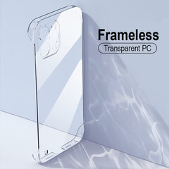 iPhone 13 Pro Max (6,7″) kehyksetön läpinäkyvä kotelo hinta ja tiedot | Puhelimen kuoret ja kotelot | hobbyhall.fi