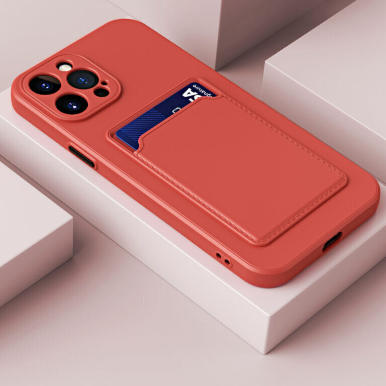 iPhone 13 Pro Max (6,7″) korttipaikalla – Korallin punainen hinta ja tiedot | Puhelimen kuoret ja kotelot | hobbyhall.fi
