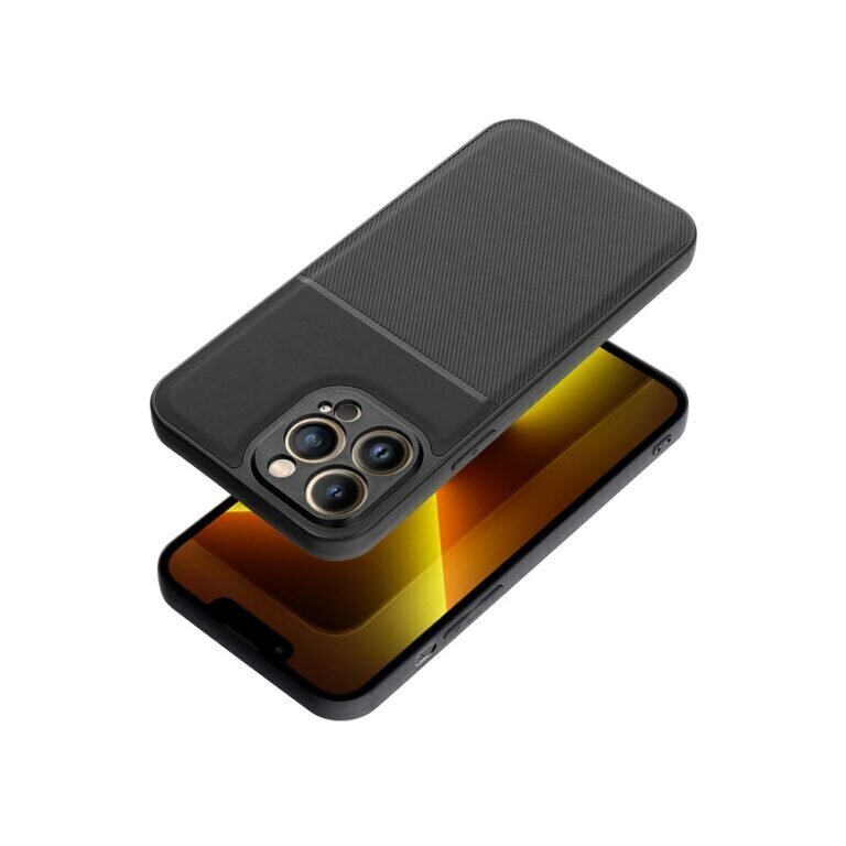 Forcell RING iPhone 13 Pro (6,1″) Silikoninen Suojakuori – Musta hinta ja tiedot | Puhelimen kuoret ja kotelot | hobbyhall.fi
