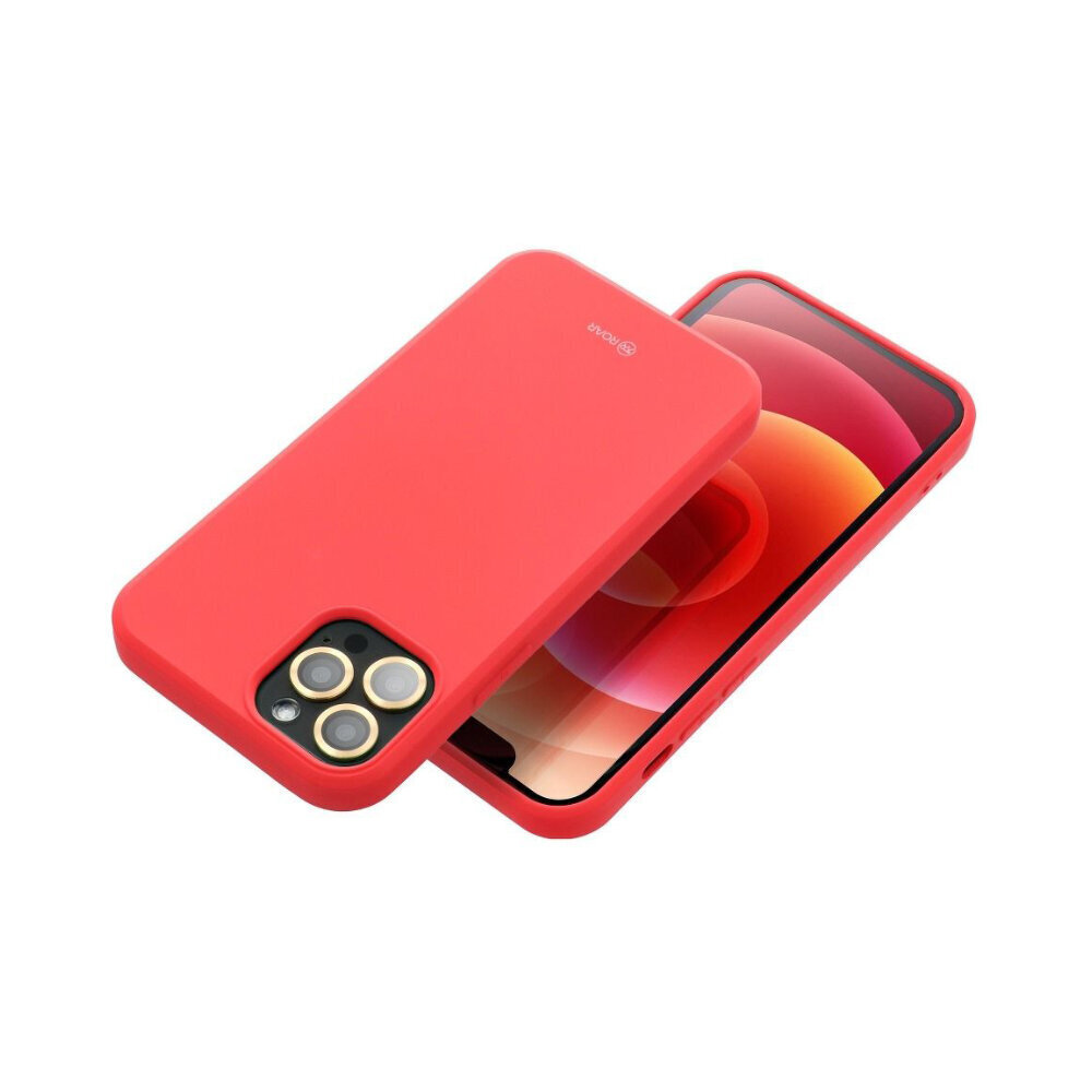 iPhone 13 Pro (6,1″) ROAR Colorful Jelly Suojakuori – Peach Pink hinta ja tiedot | Puhelimen kuoret ja kotelot | hobbyhall.fi