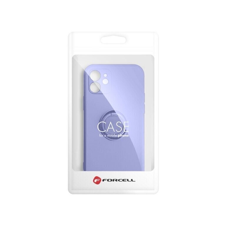 Forcell RING iPhone 13 (6,1″) Silikoninen Suojakuori – Liila hinta ja tiedot | Puhelimen kuoret ja kotelot | hobbyhall.fi