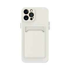 iPhone 13 (6,1″) korttipaikalla – Valkoinen hinta ja tiedot | Puhelimen kuoret ja kotelot | hobbyhall.fi