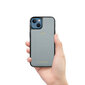 ZILLIONAIRE iPhone 13 Mini (5,4”) Pebbled nahkainen suojakuori – Vaaleansininen hinta ja tiedot | Puhelimen kuoret ja kotelot | hobbyhall.fi
