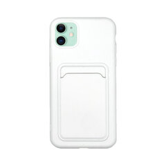 iPhone 12 Pro Max (6,7”) korttipaikalla – Valkoinen hinta ja tiedot | Puhelimen kuoret ja kotelot | hobbyhall.fi