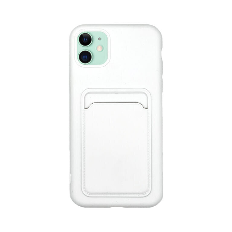 iPhone 12 Pro Max (6,7”) korttipaikalla – Valkoinen hinta ja tiedot | Puhelimen kuoret ja kotelot | hobbyhall.fi
