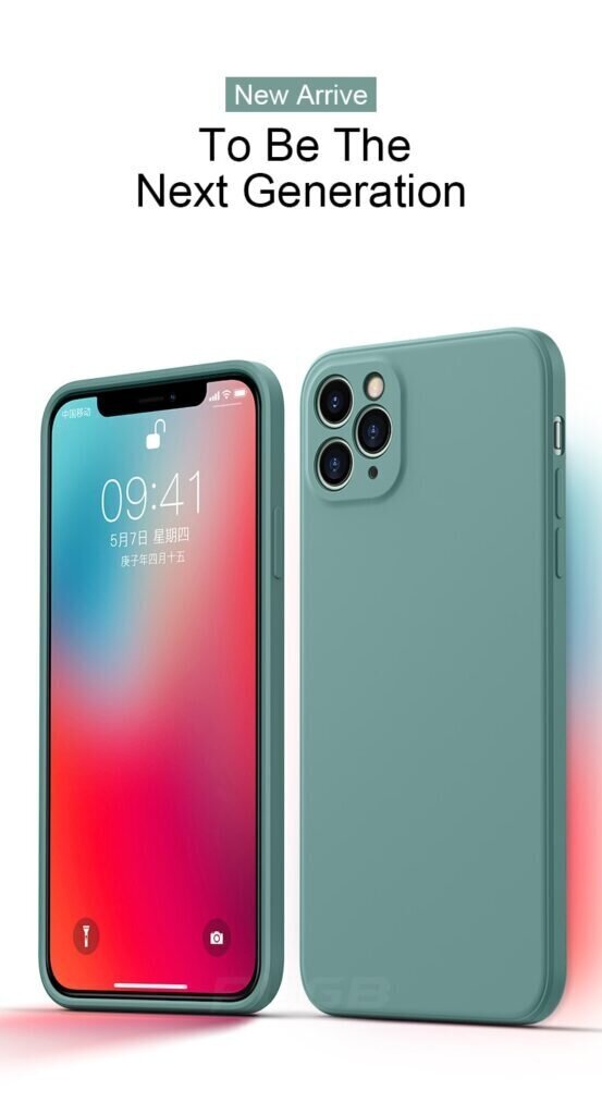 iPhone 12 Pro Max (6,7″) Silikoninen Suojakuori V12 – Vaaleanpunainen hinta ja tiedot | Puhelimen kuoret ja kotelot | hobbyhall.fi