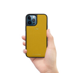 ZILLIONAIRE iPhone 12 Pro Max (6,7″) Epsom nahkainen suojakuori – Keltainen hinta ja tiedot | Puhelimen kuoret ja kotelot | hobbyhall.fi