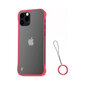 iPhone 12 Pro Max (6,7″) kehyksetön läpinäkyvä kotelo – Punainen hinta ja tiedot | Puhelimen kuoret ja kotelot | hobbyhall.fi