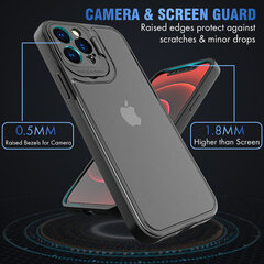 iPhone 12 Pro Max (6,7″) Shield suojakotelo – Musta hinta ja tiedot | Puhelimen kuoret ja kotelot | hobbyhall.fi