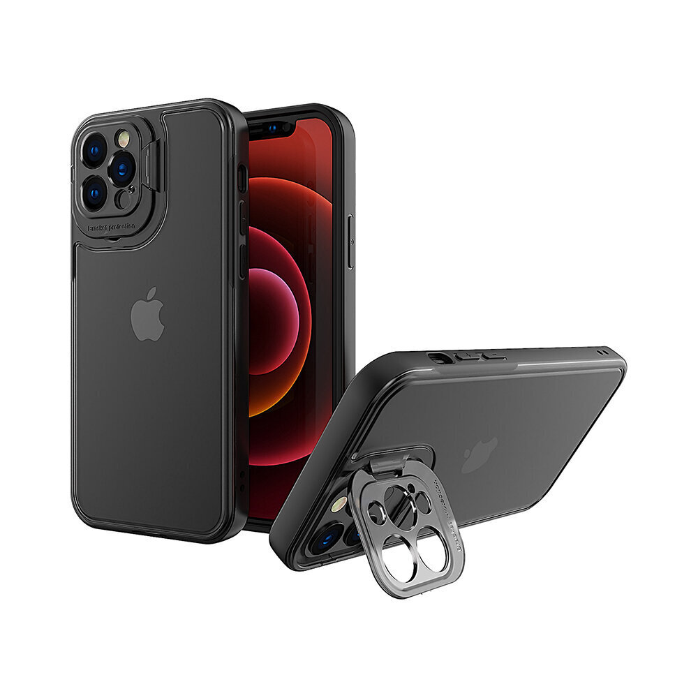 iPhone 12 Pro Max (6,7″) Shield suojakotelo – Musta hinta ja tiedot | Puhelimen kuoret ja kotelot | hobbyhall.fi