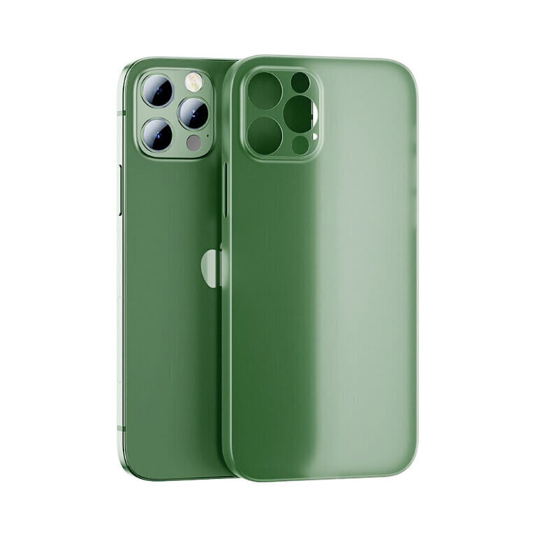 iPhone 12 Pro Max (6,7″) SLIM suojakuori – Vihreä hinta ja tiedot | Puhelimen kuoret ja kotelot | hobbyhall.fi