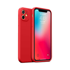 iPhone 12 Pro Max (6,7″) Silikoninen Suojakuori V12 – Punainen hinta ja tiedot | Puhelimen kuoret ja kotelot | hobbyhall.fi