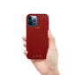 ZILLIONAIRE iPhone 12/12 Pro (6,1”) Pebbled nahkainen suojakuori – punainen hinta ja tiedot | Puhelimen kuoret ja kotelot | hobbyhall.fi