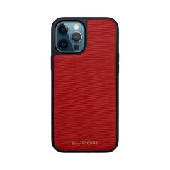 ZILLIONAIRE iPhone 12/12 Pro (6,1”) Croco nahkainen suojakuori – Punainen hinta ja tiedot | Puhelimen kuoret ja kotelot | hobbyhall.fi