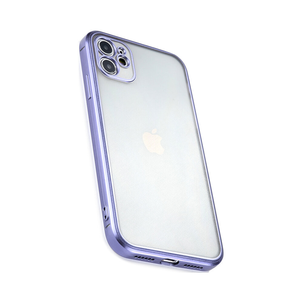 iPhone 12 Pro (6,1″) Matta Silikoninen Suojakuori 2020 – Violetti hinta ja tiedot | Puhelimen kuoret ja kotelot | hobbyhall.fi