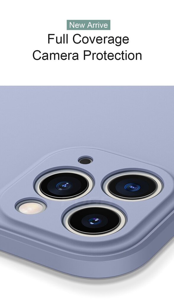 iPhone 12 Pro (6,1″) Silikoninen Suojakuori V12 – Vihreä hinta ja tiedot | Puhelimen kuoret ja kotelot | hobbyhall.fi