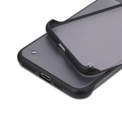 iPhone 12 (6,1″) kehyksetön läpinäkyvä kotelo – Musta hinta ja tiedot | Puhelimen kuoret ja kotelot | hobbyhall.fi